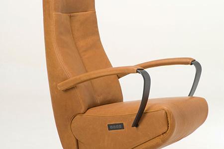  - Leather armchair , Model Timon
