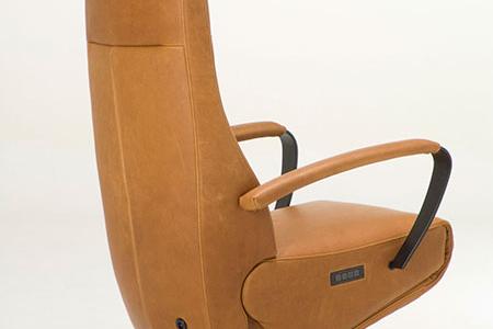  - Leather armchair , Model Timon