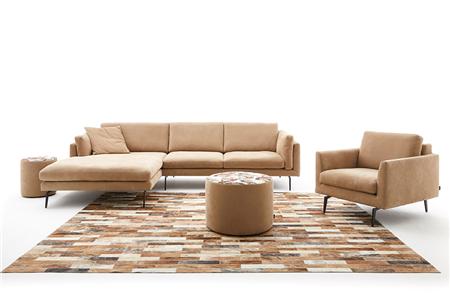  - Leather couch , Model Alzano