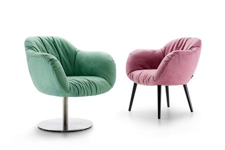  - Leather armchair , Model Aylin