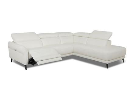  - Leather corner couch , Model Asten