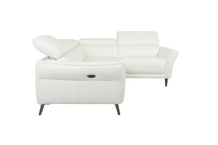  - Leather corner couch , Model Asten