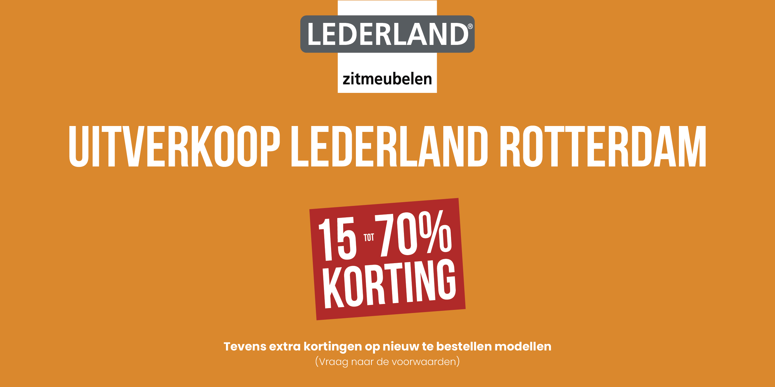 Uitverkoop Lederland Rotterdam