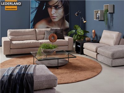 Lederland AMSTERDAM Showroommodel Elementenbank Chester
