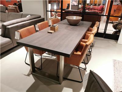 Lederland AMSTERDAM Showroommodel Eetkamertafel Mido 240x100 cm Meeneemprijs