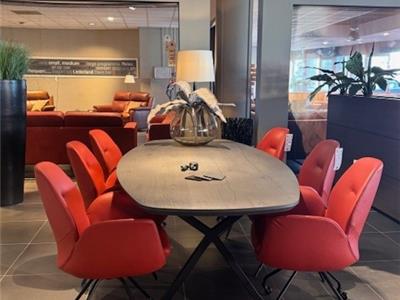 Lederland BEVERWIJK Showroommodel Eetkamertafel Cody 240 x 115