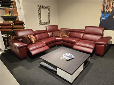 Lederland UTRECHT Showroommodel Hoekopstelling Alcudia