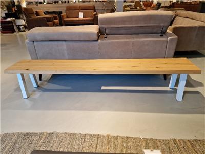 Lederland UTRECHT Showroommodel Domburg eetbankje 160x55 cm