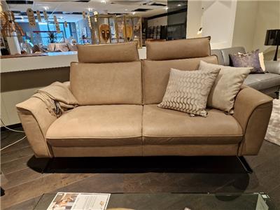 Lederland UTRECHT Showroommodel 2,5 zits Hessel incl 2 hoofdsteunen