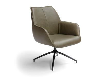 Lederland UTRECHT Showroommodel 6x Eetkamerstoel Brenda